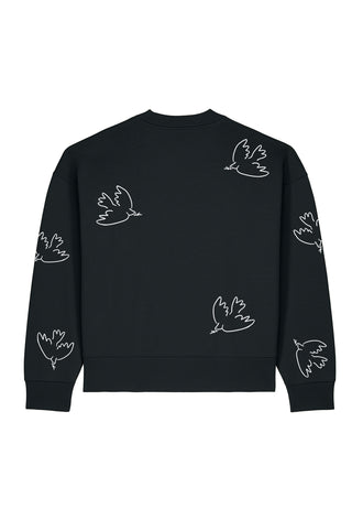Sweatshirt Boxy "Liberté"