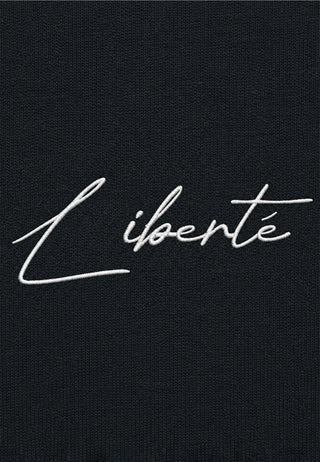 Hoodie Boxy Brodé "Liberté"