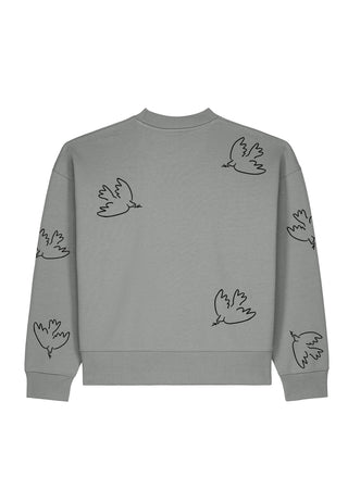 Sweatshirt Boxy "Liberté"