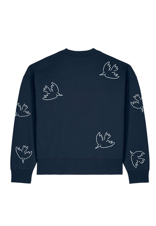 Sweatshirt Boxy "Liberté"