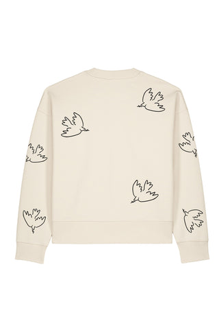 Sweatshirt Boxy "Liberté"