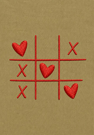 Hoodie Boxy Brodé "Love Wins"