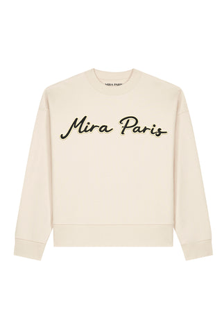 Sweatshirt Boxy "Mira Paris"