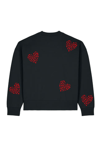 Sweatshirt Boxy Brodé "Sweet"