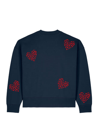 Sweatshirt Boxy Brodé "Sweet"