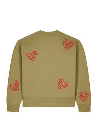 Sweatshirt Boxy Brodé "Sweet"