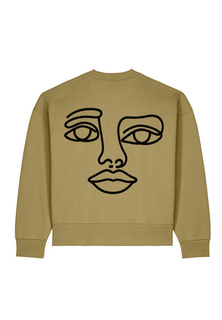 Sweatshirt Boxy Brodé "Muse"