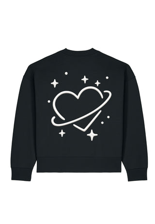 Sweatshirt Boxy Brodé "Saturn"