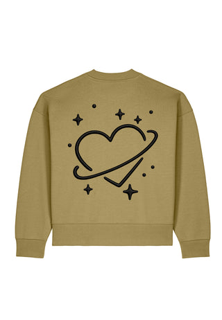 Sweatshirt Boxy Brodé "Saturn"