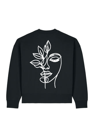 Sweatshirt Boxy Brodé "Serenity"