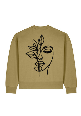 Sweatshirt Boxy Brodé "Serenity"