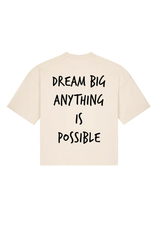 T-shirt Boxy "Dream Big"