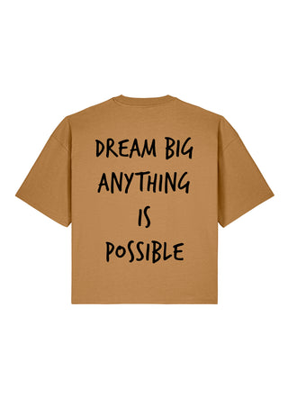 T-shirt Boxy "Dream Big"
