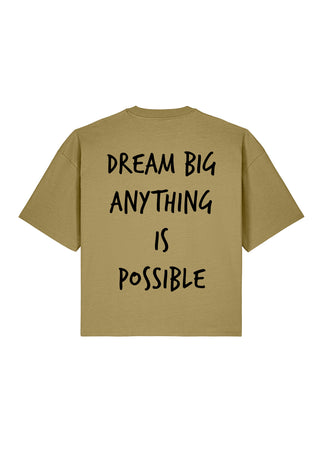 T-shirt Boxy "Dream Big"
