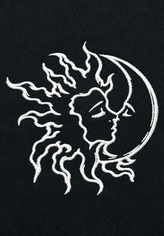 T-shirt Boxy Brodé "Moon"