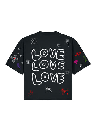 T-shirt Boxy "Flash Tattoo 1"
