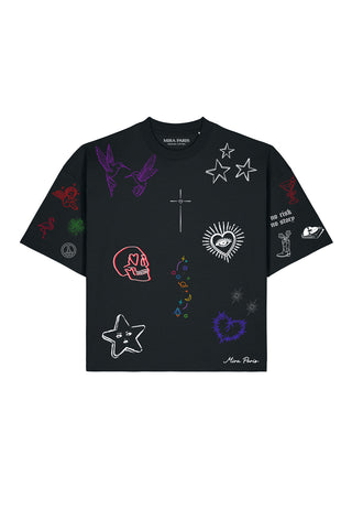 T-shirt Boxy "Flash Tattoo 1"