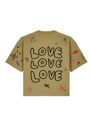 T-shirt Boxy "Flash Tattoo 1"