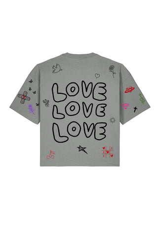 T-shirt Boxy "Flash Tattoo 1"
