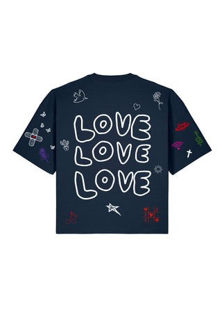 T-shirt Boxy "Flash Tattoo 1"