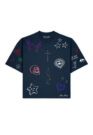 T-shirt Boxy "Flash Tattoo 1"