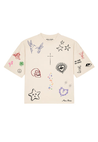 T-shirt Boxy "Flash Tattoo 1"