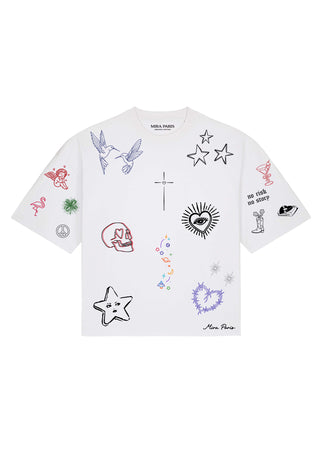T-shirt Boxy "Flash Tattoo 1"