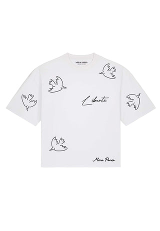 T-shirt Boxy "Liberté"