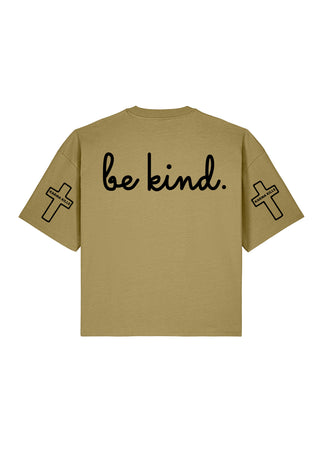 T-shirt Boxy "Tattoo Be Kind"