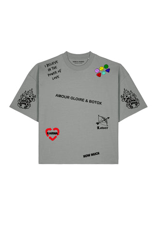 T-shirt Boxy "Tattoo Crush"
