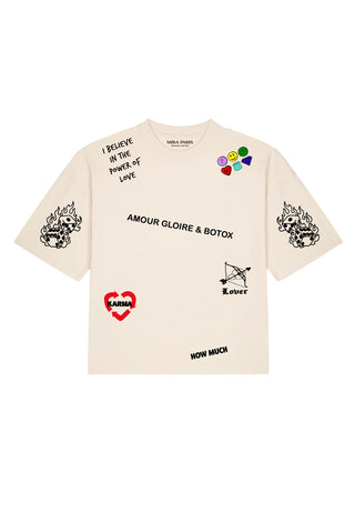 T-shirt Boxy "Tattoo Crush"