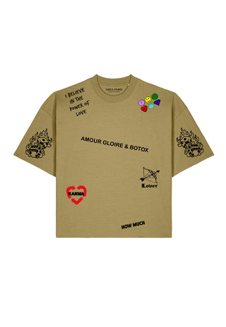 T-shirt Boxy "Tattoo Crush"