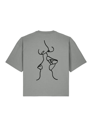 T-shirt Boxy "Kiss"