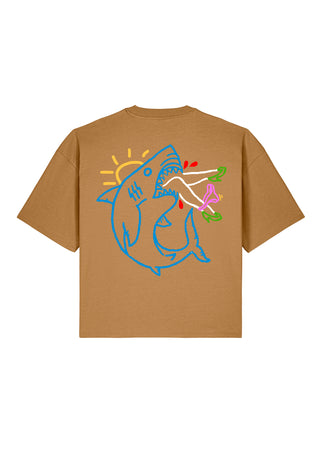T-shirt Boxy "Shark"