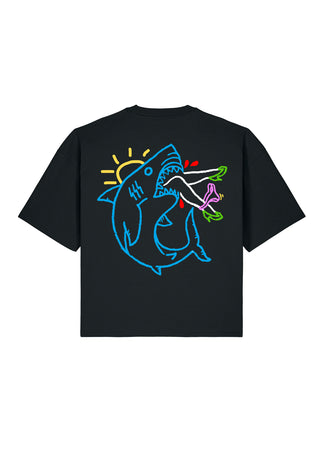 T-shirt Boxy "Shark"