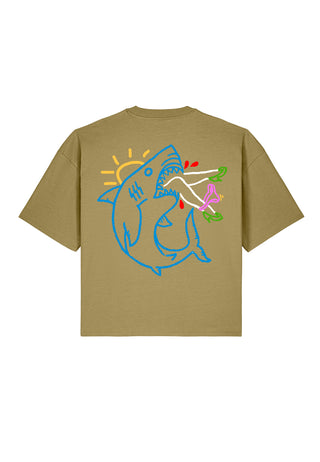 T-shirt Boxy "Shark"