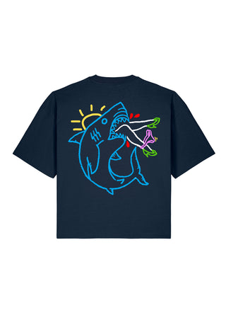 T-shirt Boxy "Shark"