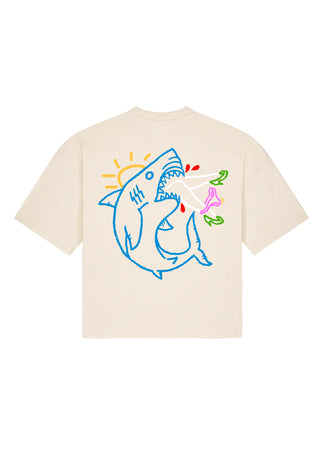 T-shirt Boxy "Shark"