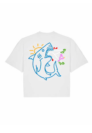T-shirt Boxy "Shark"
