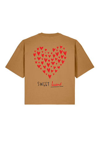 T-shirt Boxy "Sweetheart"