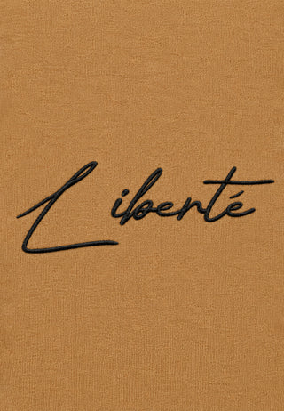 T-shirt Boxy Brodé "Liberté"