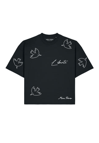 T-shirt Boxy "Liberté"