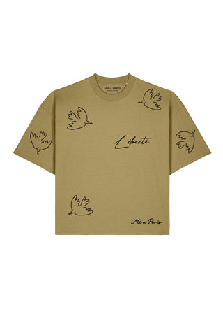 T-shirt Boxy "Liberté"