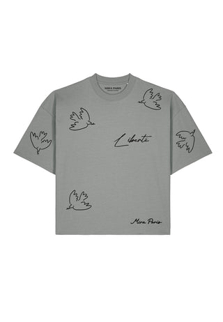 T-shirt Boxy "Liberté"
