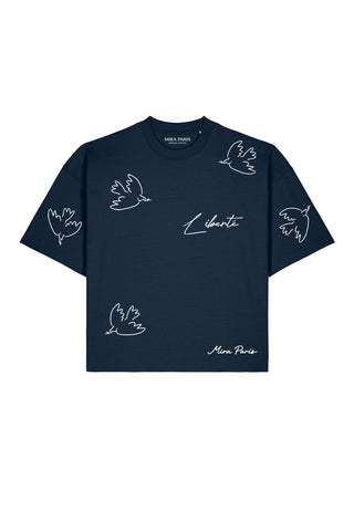 T-shirt Boxy "Liberté"