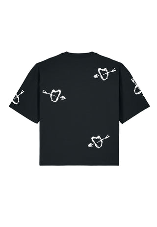 T-shirt Boxy Brodé "Mi Amor"
