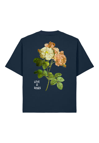 T-shirt Boxy "Roses"