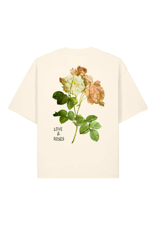 T-shirt Boxy "Roses"