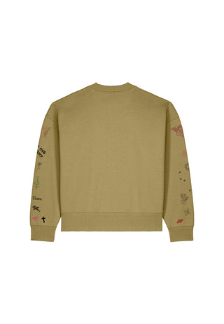 Sweatshirt Boxy "Flash Tattoo 1"