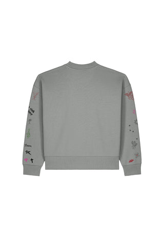 Sweatshirt Boxy "Flash Tattoo 1"